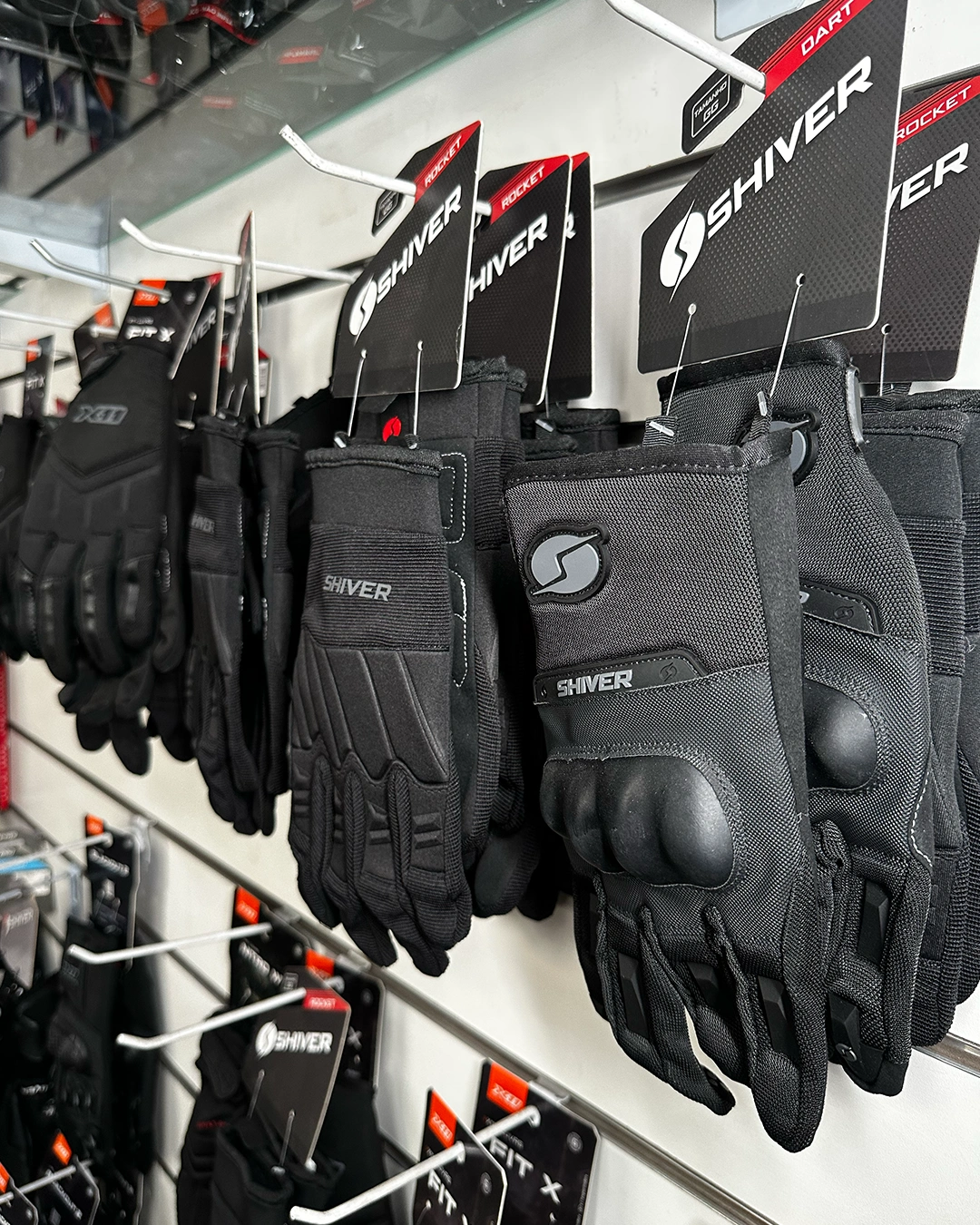 Luvas para motociclistas
