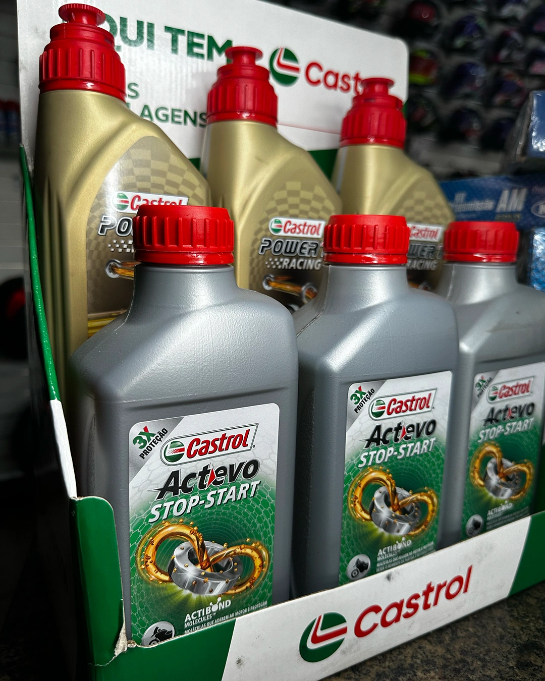 Óleos Castrol para motos
